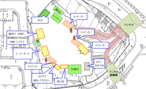 お祭りレイアウト